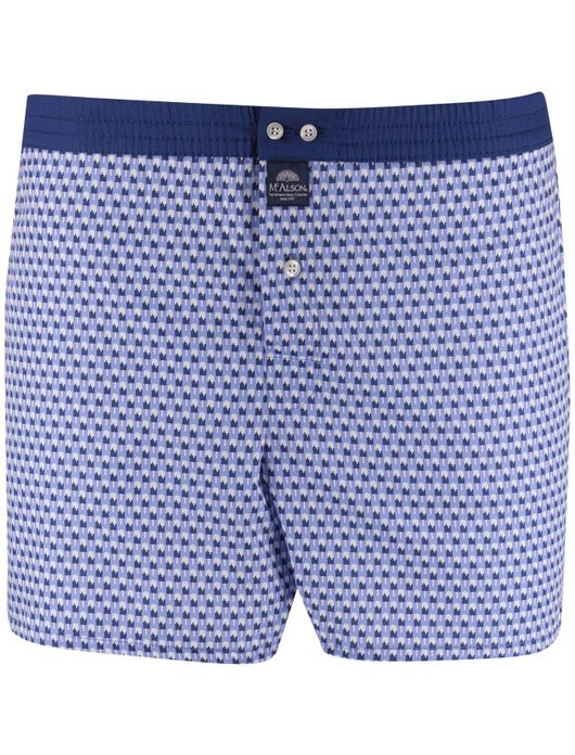 Mc Alson boxershort blauw print ijsjes