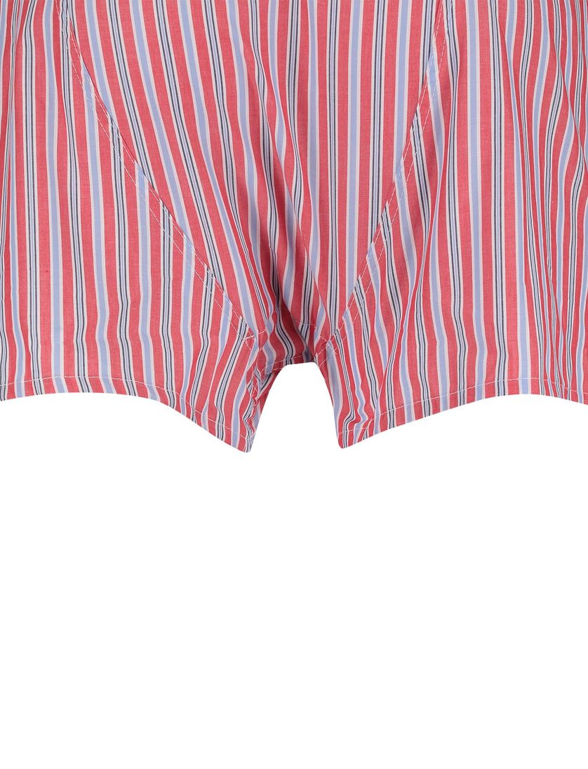 boxershort Mc Alson rood gestreept katoen normale fit