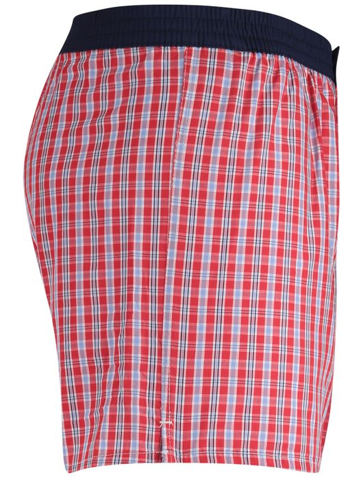Mc Alson boxershort rood geruit katoen