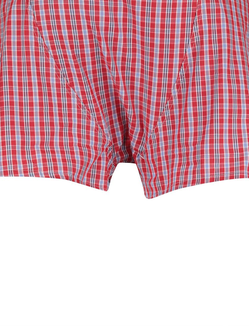 boxershort Mc Alson rood geruit katoen normale fit