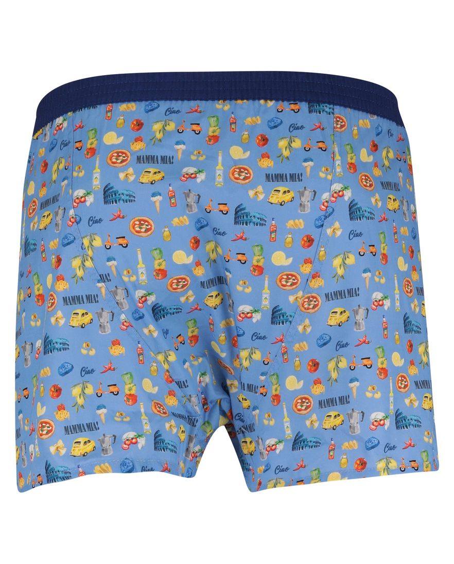 blauwe boxershort Mc Alson italië normale fit