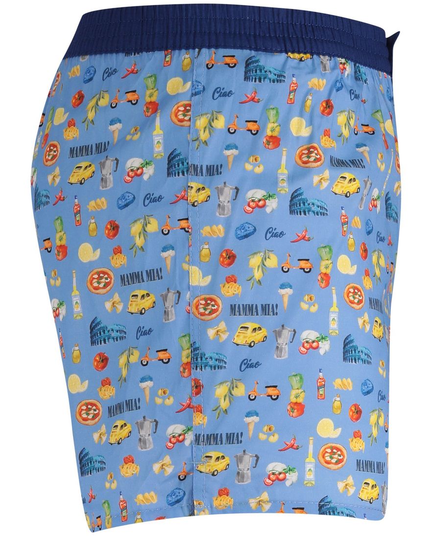 blauwe boxershort Mc Alson italië normale fit