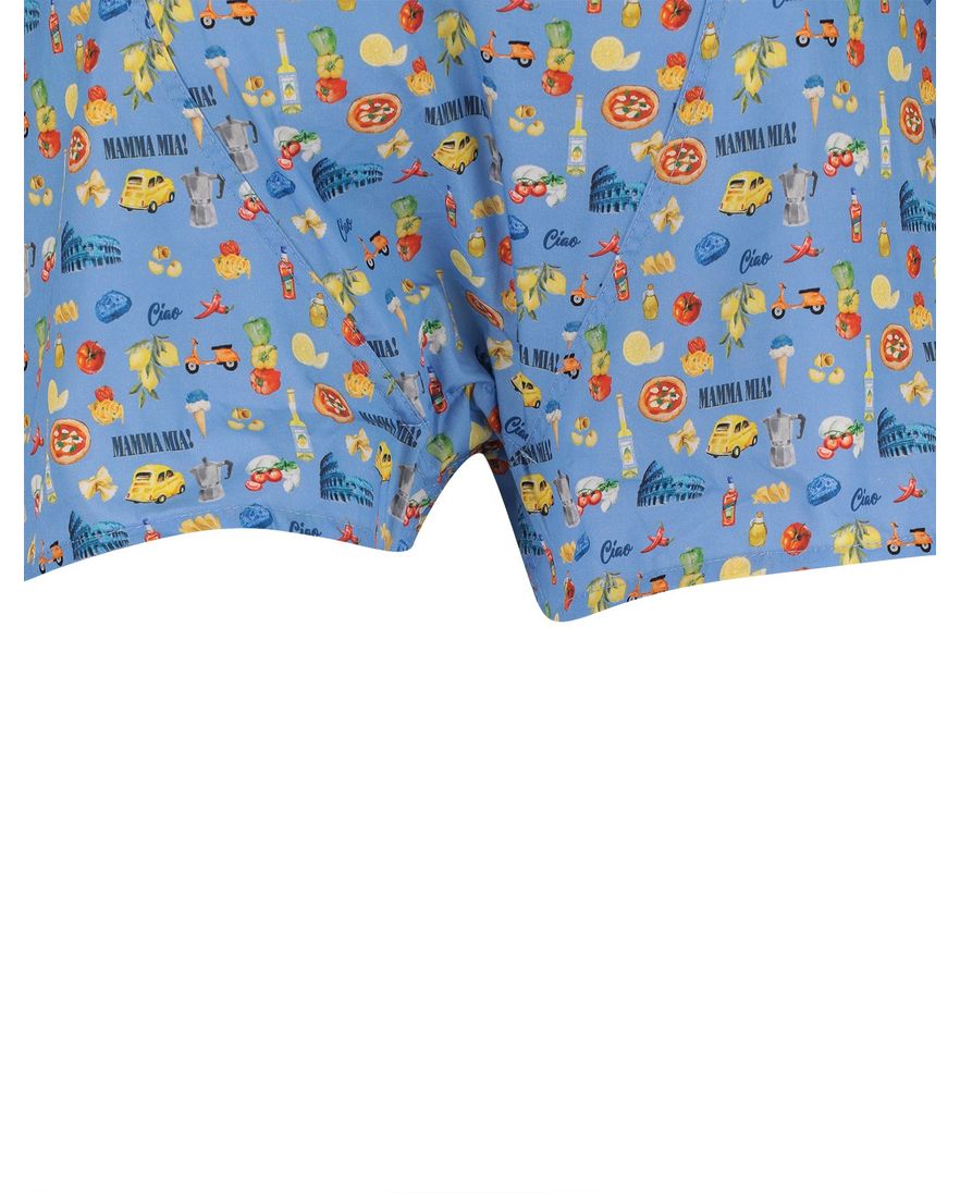 blauwe boxershort Mc Alson italië normale fit