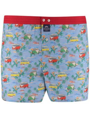 Mc Alson lichtblauw boxershort Mc Alson katoen