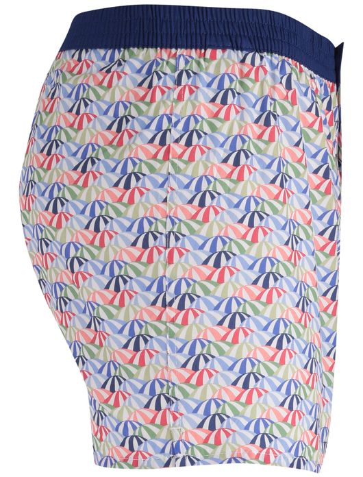Mc Alson Boxershort blauw groen roze paraplu