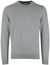 Trui grijs Gant normale fit ronde hals
