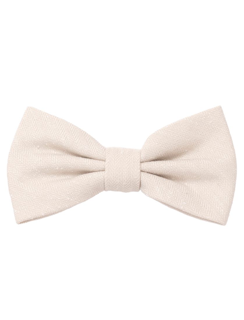 Tresanti vlinderstrik in lichte kleur met subtiel dessin