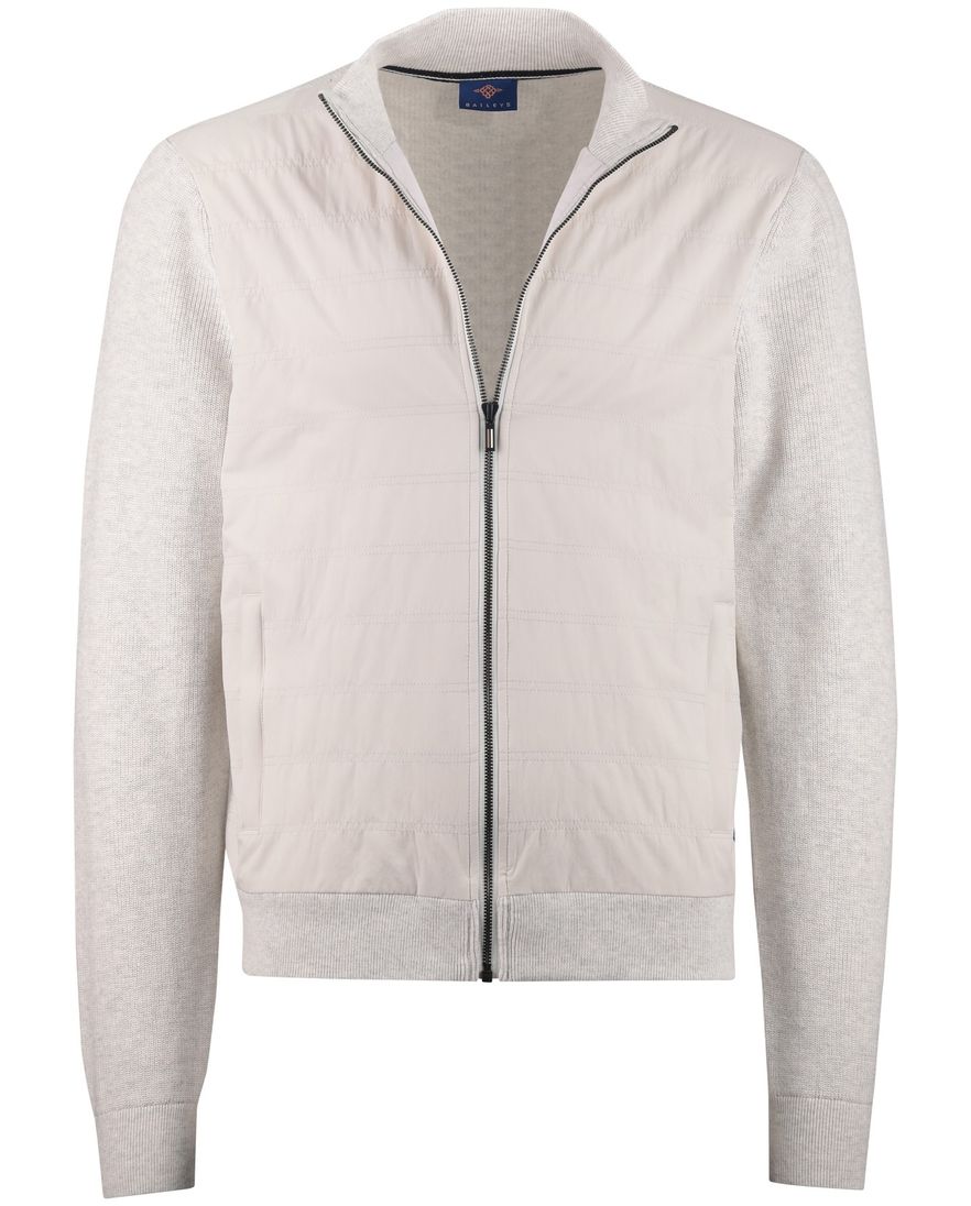 Creme outdoorvest Baileys normale fit