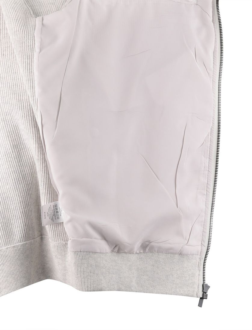 Vest Baileys outdoor creme normale fit met rits