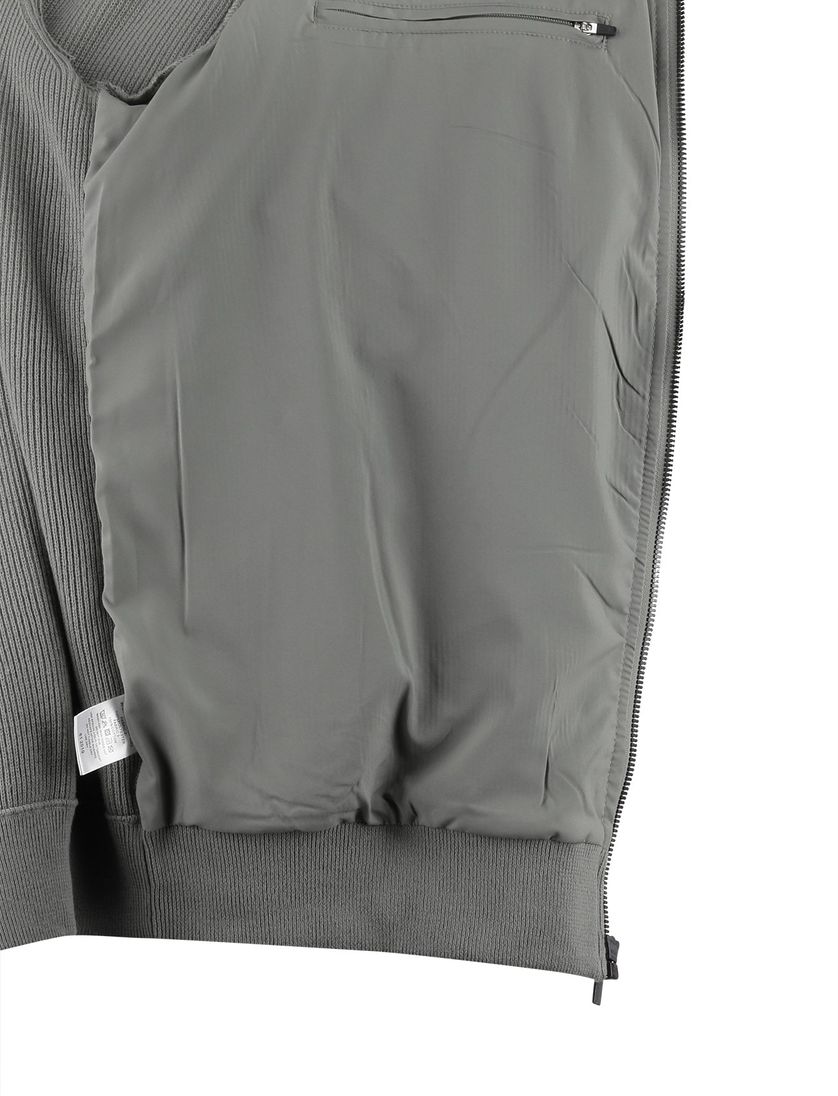 Vest Baileys outdoor groen normale fit met rits en zakken