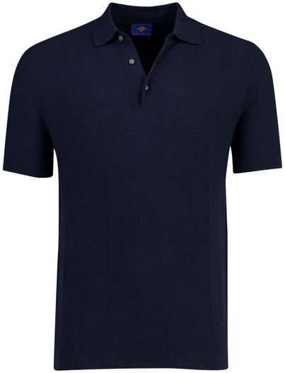 Baileys Donkerblauwe poloshirt Baileys normale fit