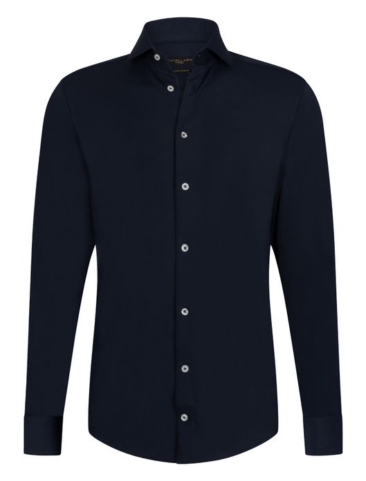 Cavallaro Ratiero overhemd donkerblauw ml7