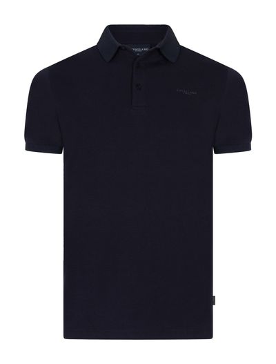 Cavallaro Poloshirt Darione korte mouw Cavallaro Napoli donkerblauw