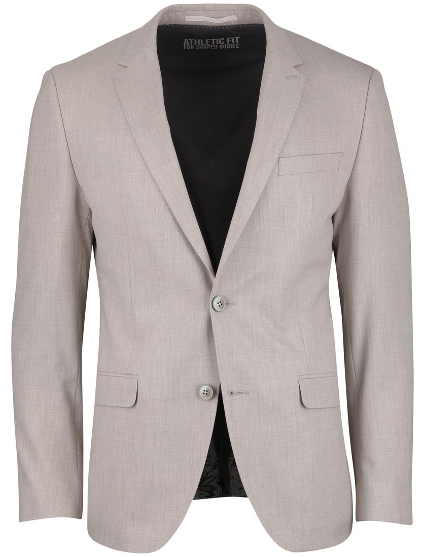 Beige colbert Digel mix en match slim fit