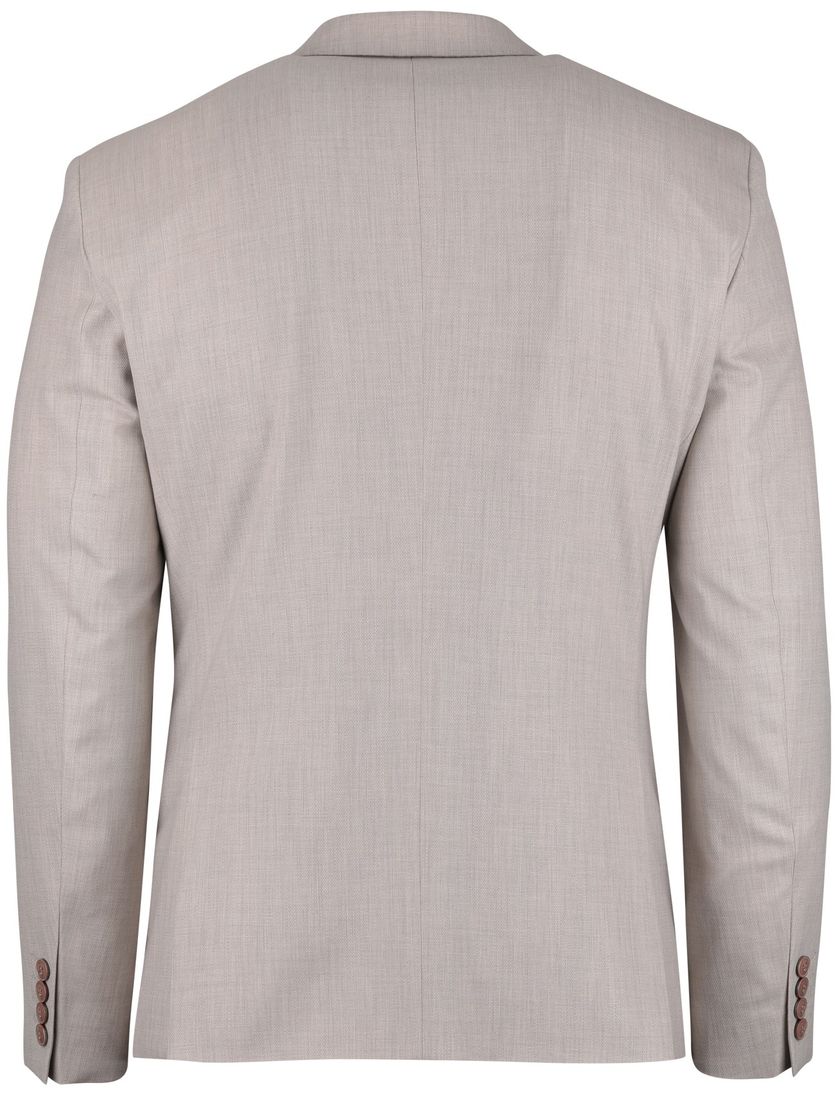 Beige colbert Digel mix en match slim fit