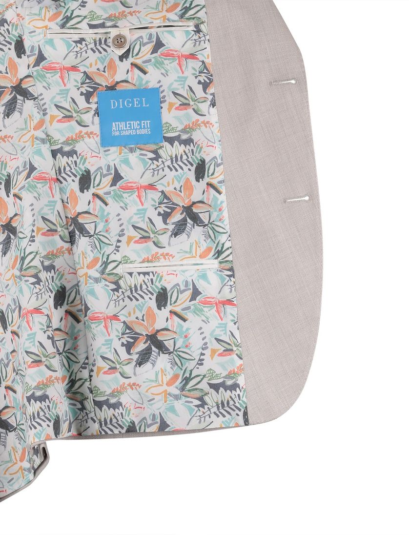 Beige colbert Digel mix en match slim fit