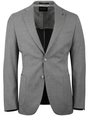 Digel Zalmkleurige zijden das Profuomo met fijne structuur