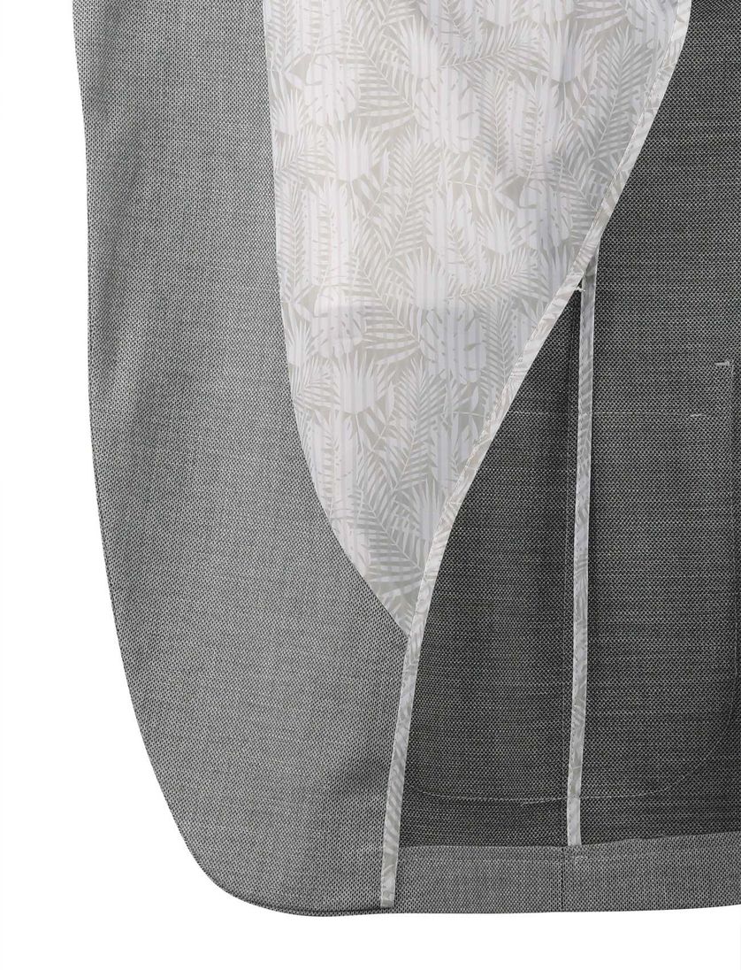 Profuomo das van zijde in effen roze