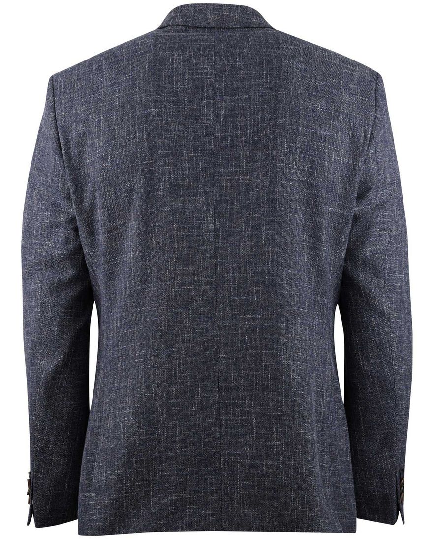 Blauwe colbert Digel ezzo-g gemeleerd modern fit