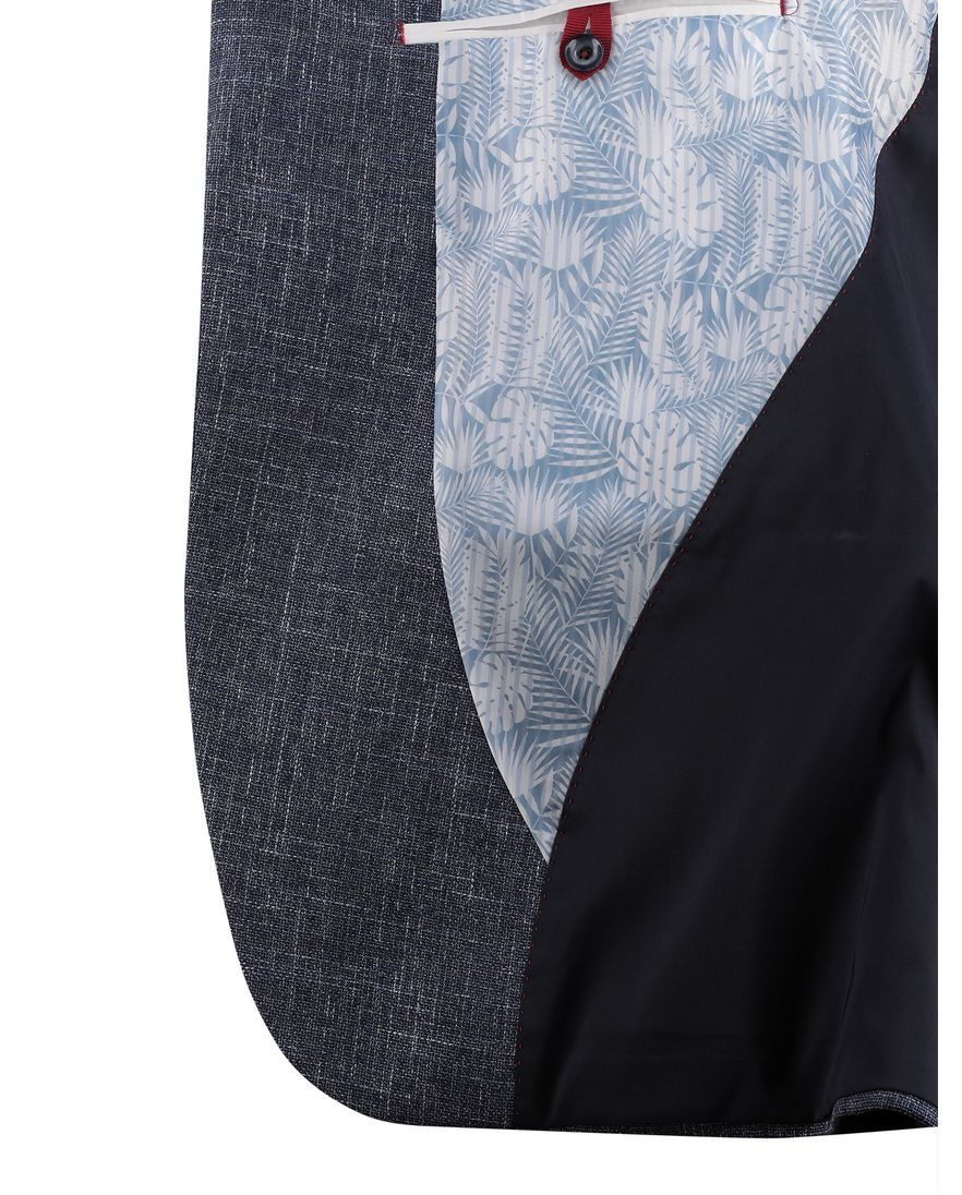 Blauwe colbert Digel ezzo-g gemeleerd modern fit