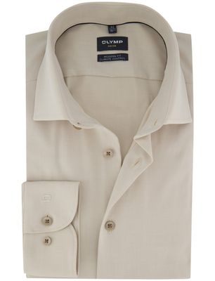 Olymp Profuomo das van zijde in zachtroze met subtiele blauwe accenten