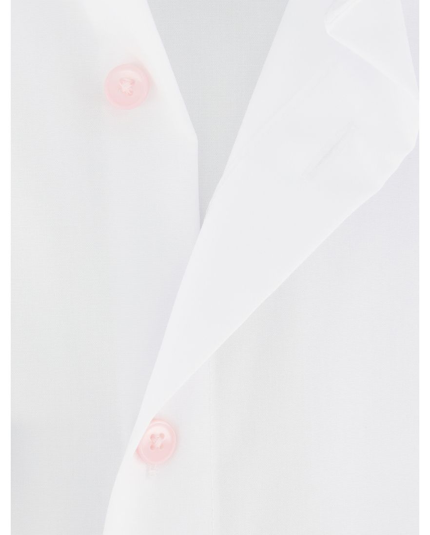 Olymp overhemd Luxor Modern Fit wit effen