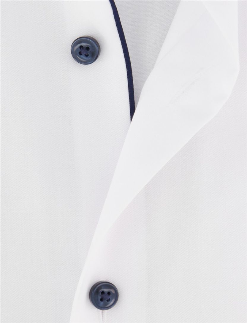 Katoenen zakelijk overhemd Olymp Luxor Modern Fit wit