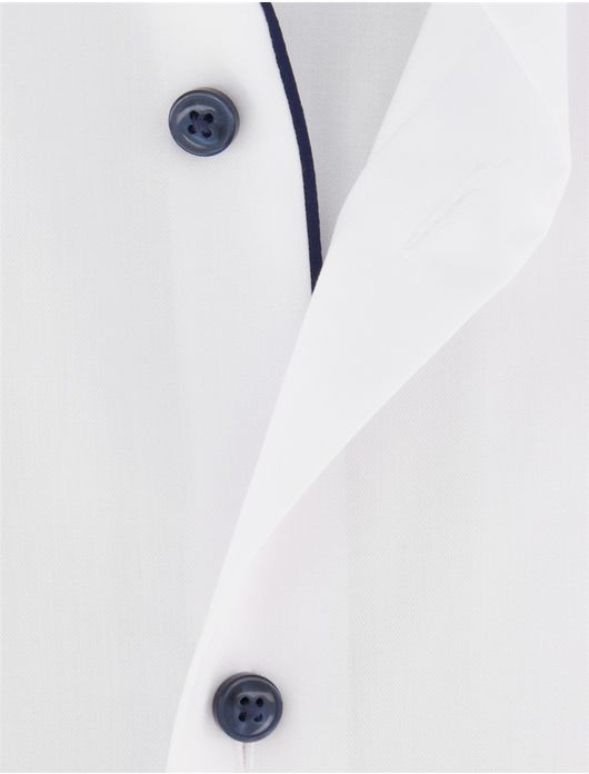 Olymp overhemd wit strijkvrij normale fit