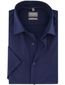 Olymp Comfort Fit overhemd navy strijkvrij