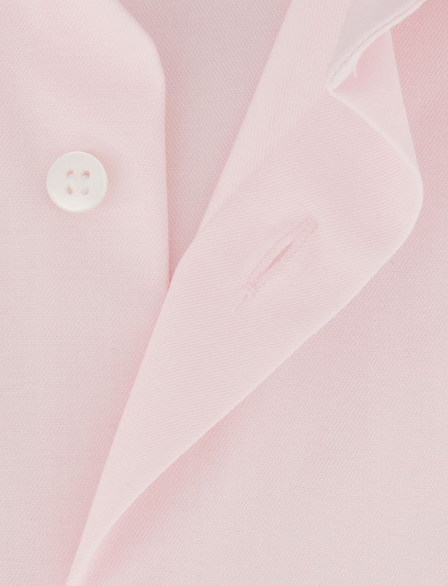 Olymp Comfort Fit overhemd roze strijkvrij