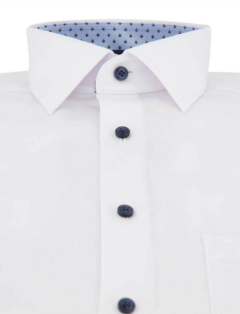 Overhemd Olymp luxor modern fit wit mouwlengte 7