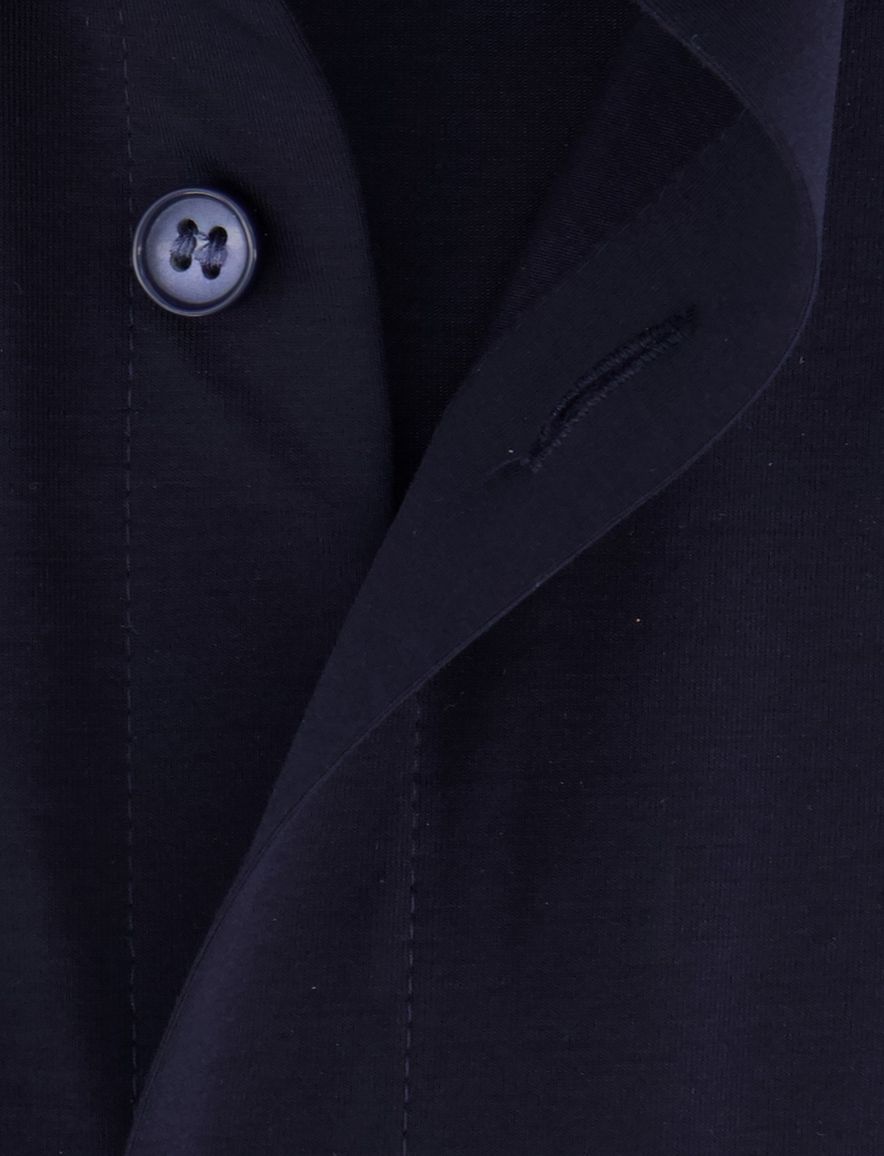 OLYMP Level Five overhemd navy slanke fit jersey