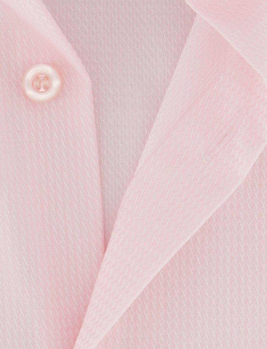 Roze mouwlengte 7 super slim fit overhemd OLYMP