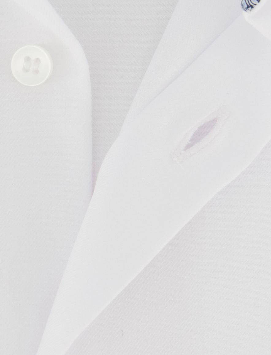 Wit OLYMP super slim fit overhemd mouwlengte 7