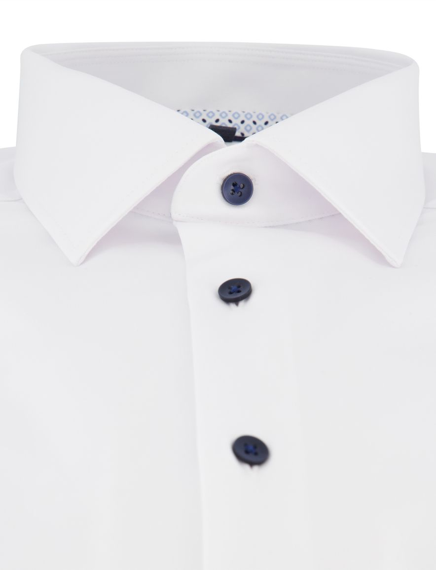 Olymp Modern Fit overhemd wit effen mouwlengte 7
