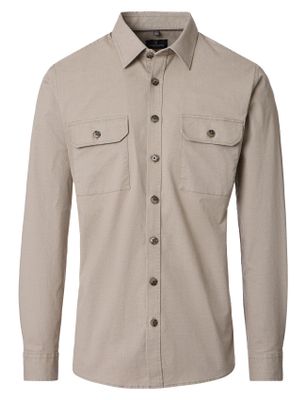 Casa Moda Overshirt beige Casa Moda knopensluiting