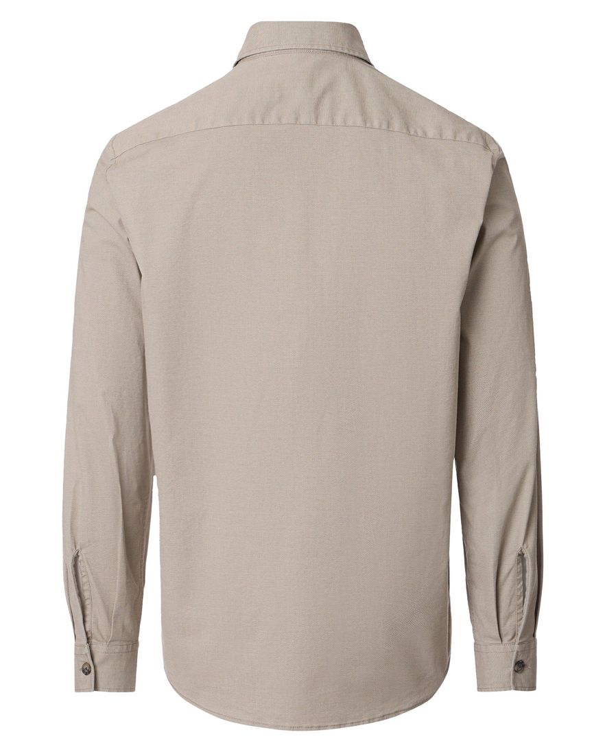 Overshirt beige Casa Moda knopensluiting