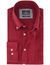 Overhemd met borstzak Casa Moda casual fit rood met witte knopen button-down collar