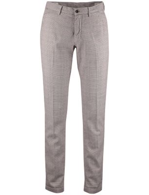 Mason's grijs beige geruit pantalon chino Mason's slim fit