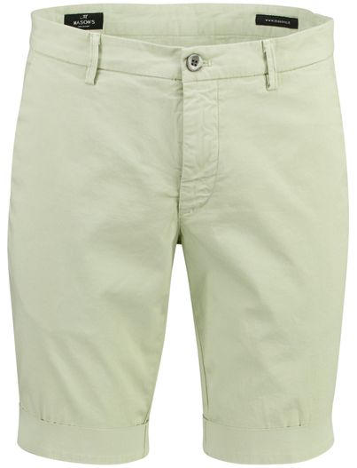 Mason's Mason's korte broek lichtgroen normale fit