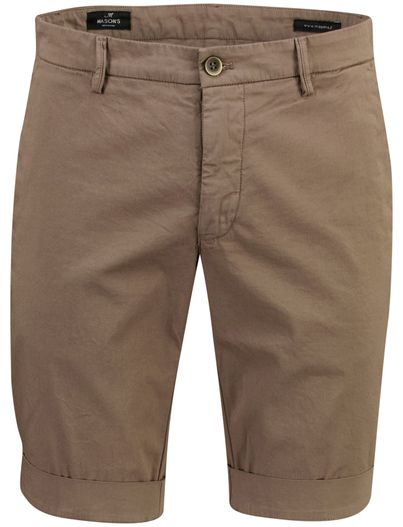 Mason's Mason's korte broek bruin normale fit
