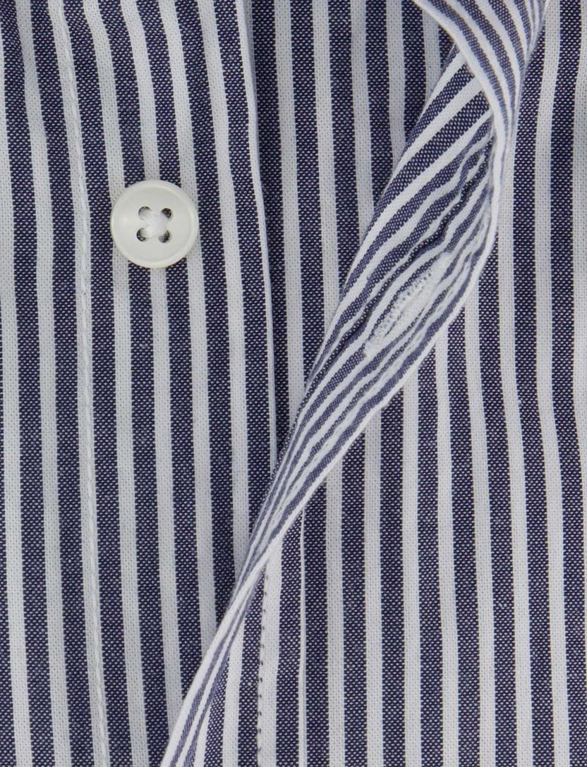 Gestreept overhemd Casa Moda Casual Fit blauw