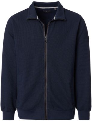 Casa Moda Casa Moda vest donkerblauw gebreid