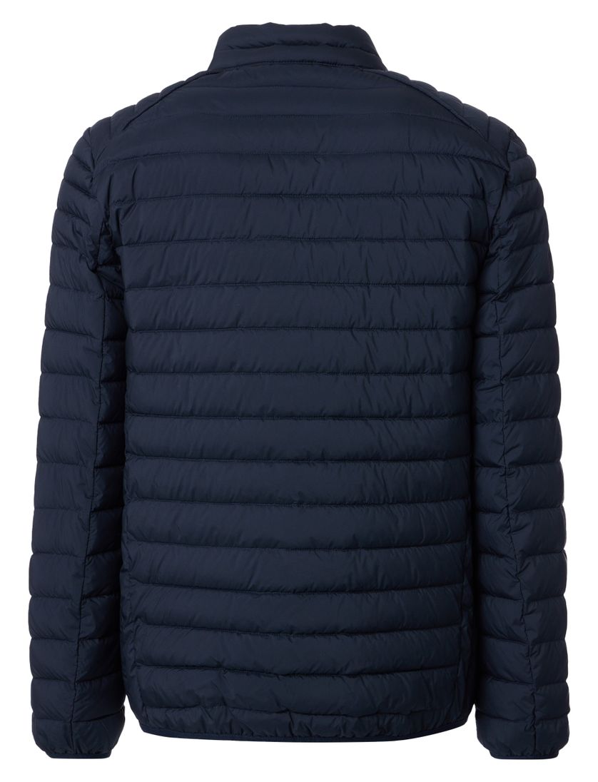 Navy tussenjas gewatteerd Casa Moda effen