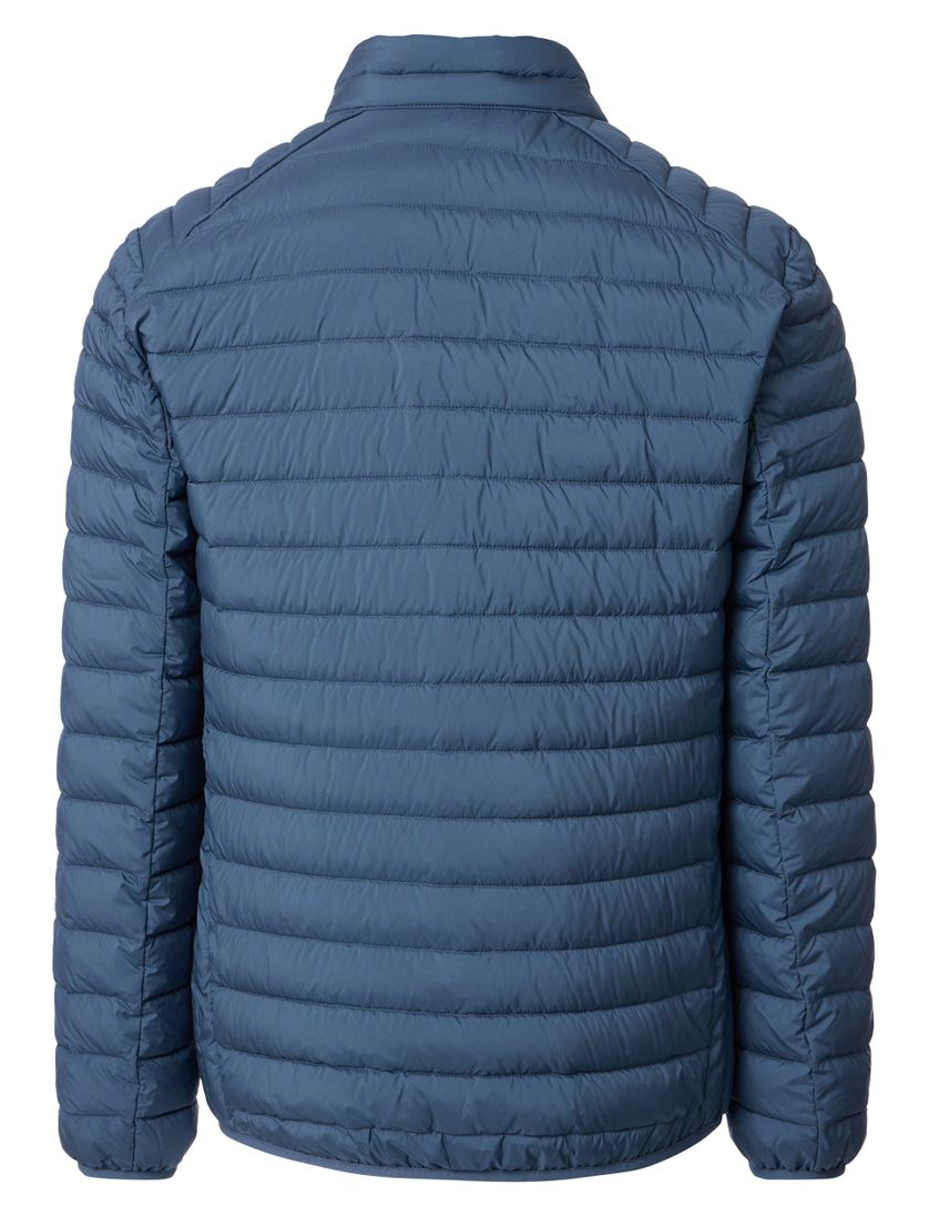 Blauwe tussenjas Casa Moda gewatteerd effen