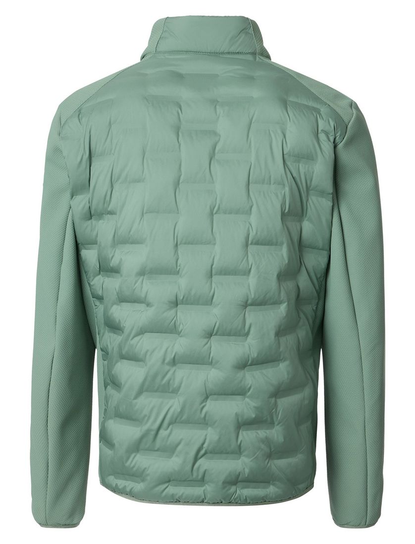 Groene tussenjas Casa Moda borstzak gewatteerd