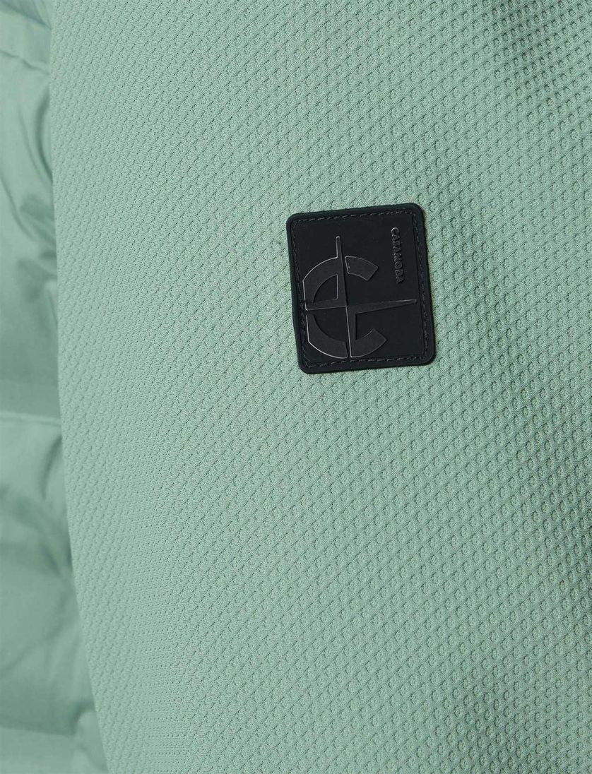 Groene tussenjas Casa Moda borstzak gewatteerd