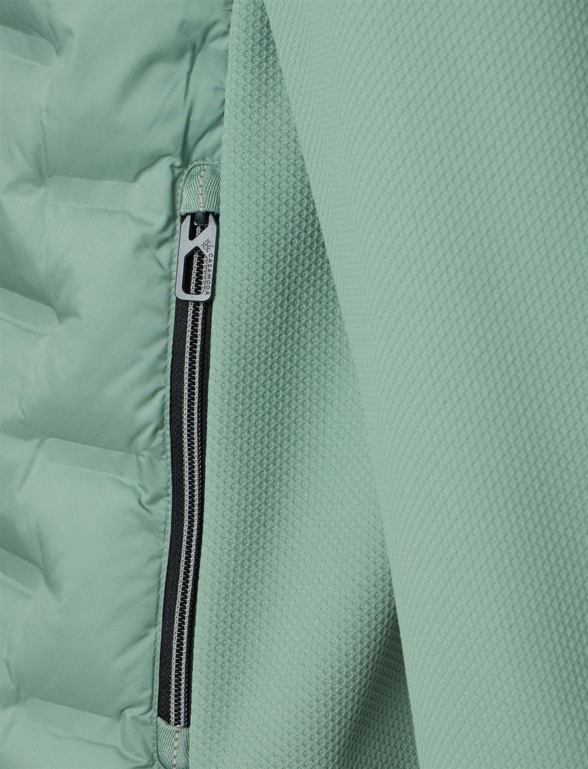 Groene tussenjas Casa Moda borstzak gewatteerd