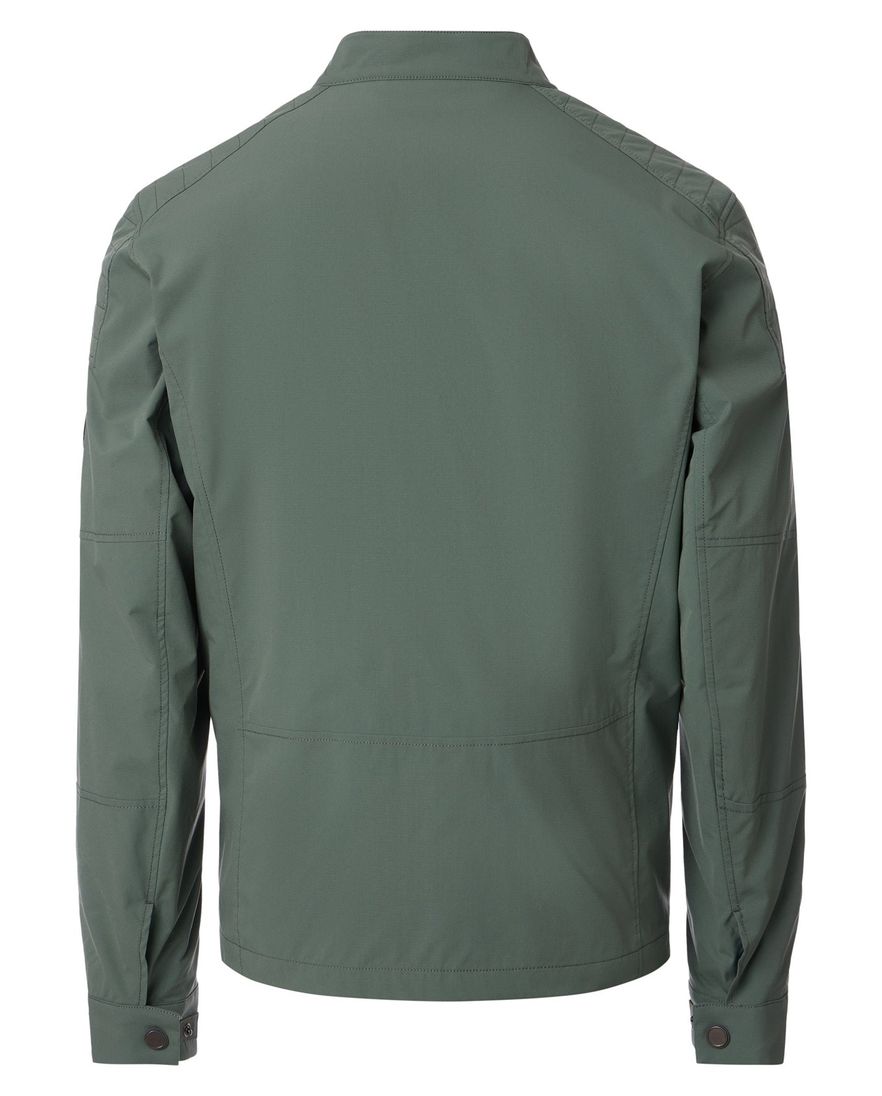 Tussenjas Casa Moda groen zakken met rits