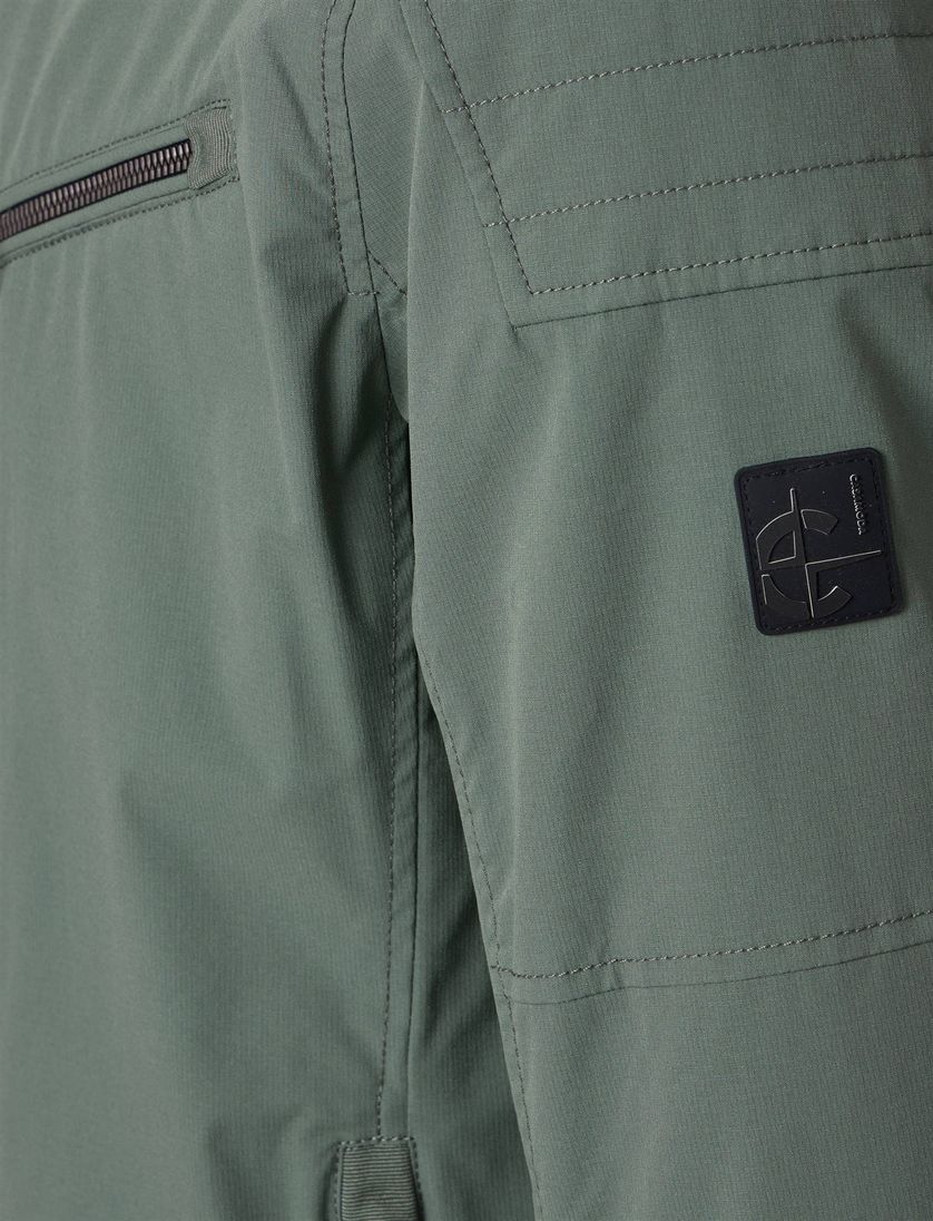 Groene tussenjas Casa Moda dubbele borstzak